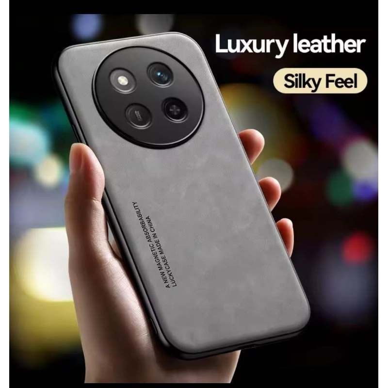 HONOR X9C Soft Touch Luxury Leather Silky Feel Case Honor x9c