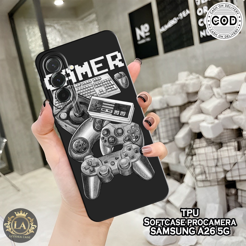 HP เคส Samsung A26 5G รุ่นล่าสุด - เคส Leviora - เคสเกมแฟชั่น - Samsung A26 5G Softcase - เคสกล้อง P