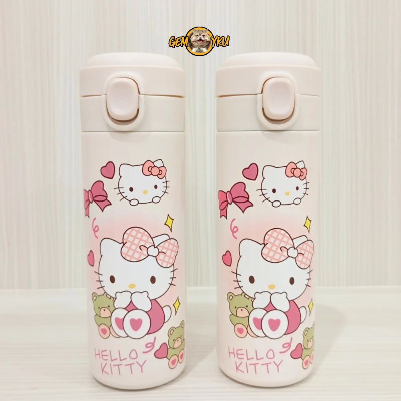 Tumblr ริบบิ้นคิตตี้ | ขวดดื่ม Hello Kitty | Tumblr ทนร้อนและเย็น