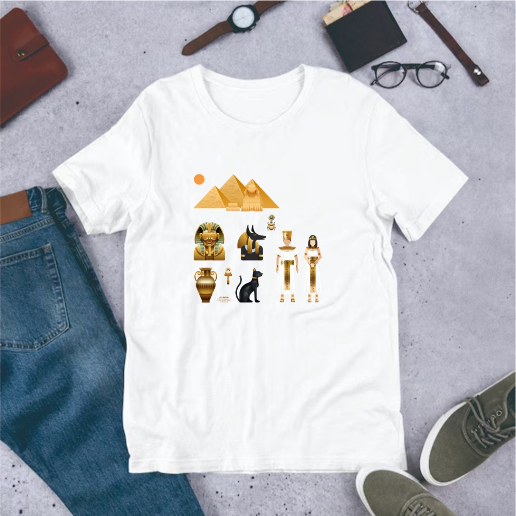 เสื้อยืดของที่ระลึก Egyptian Cairo มีหลายลาย - เสื้อที่ระลึกอียิปต์ Cairo Batch 4 - รูปที่ 5