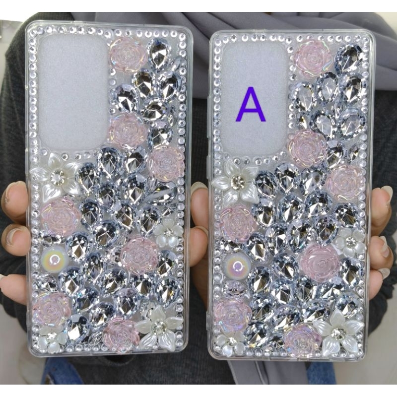 เคส SWAROVSKI สําหรับ Samsung galaxy S25 S24 PLUS S 25 PLUS. เรียบหรู