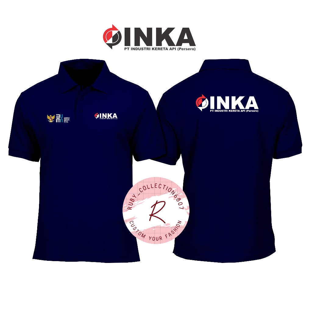 INKA COLLAR POLO SHIRT - INKA POLO SHIRT - แขนยาว&แขนสั้น READY
