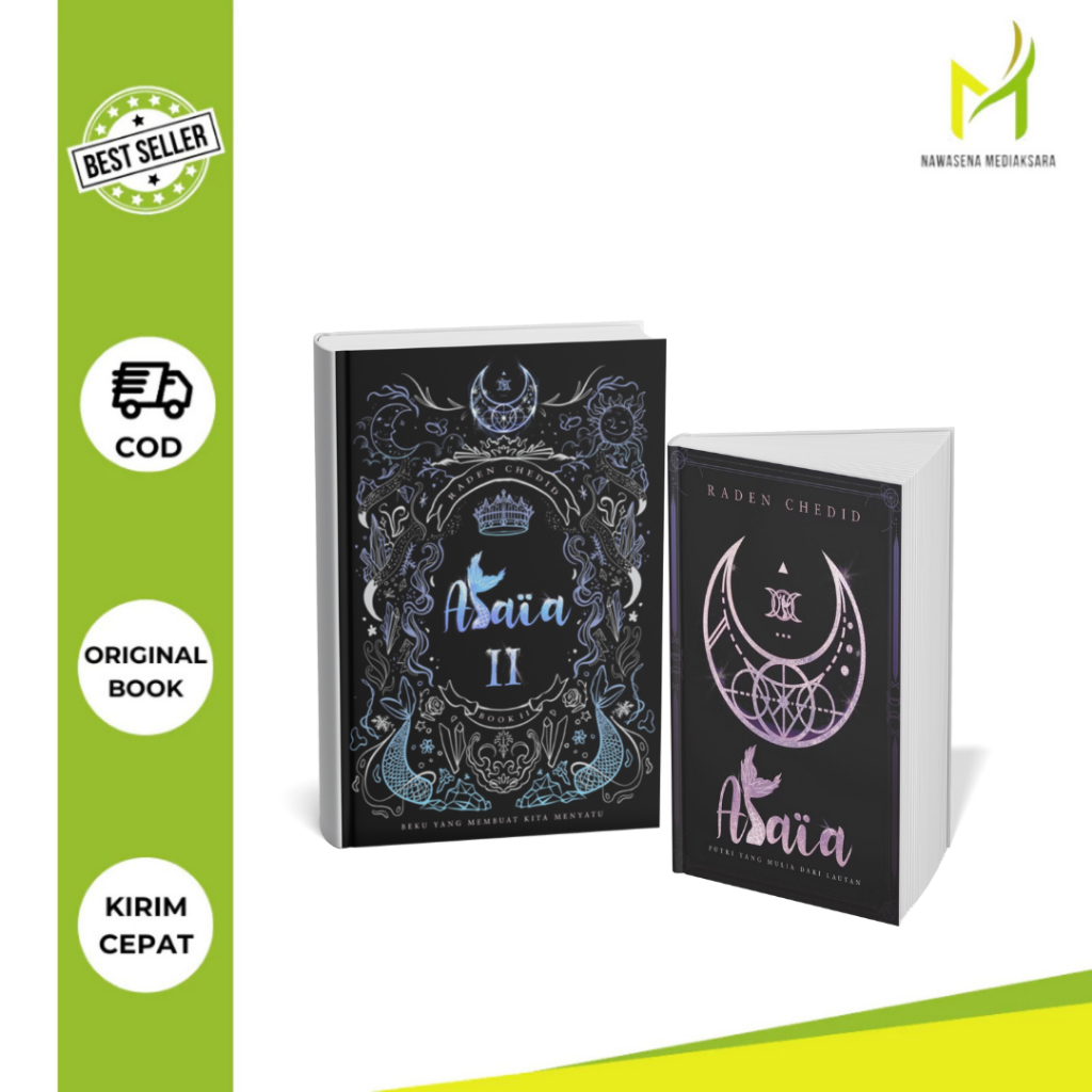 Alaia I & Alaia II Hard Cover Novel - Raden เจดีย์ - Fantasius