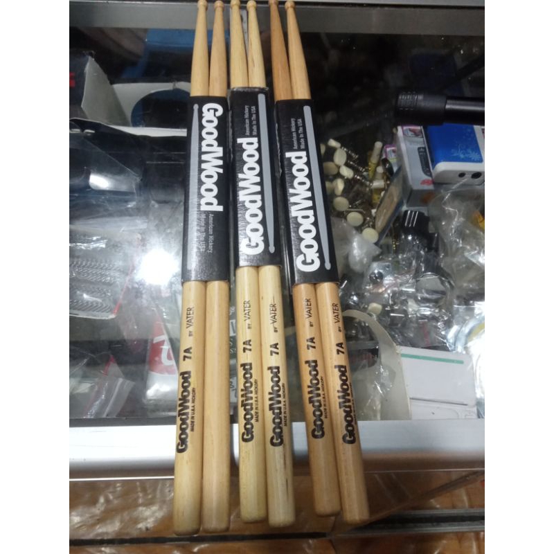 Olshop BANJARMASIN - ไม้ตีกลอง Goodwood ดั้งเดิมโดย vater 7A