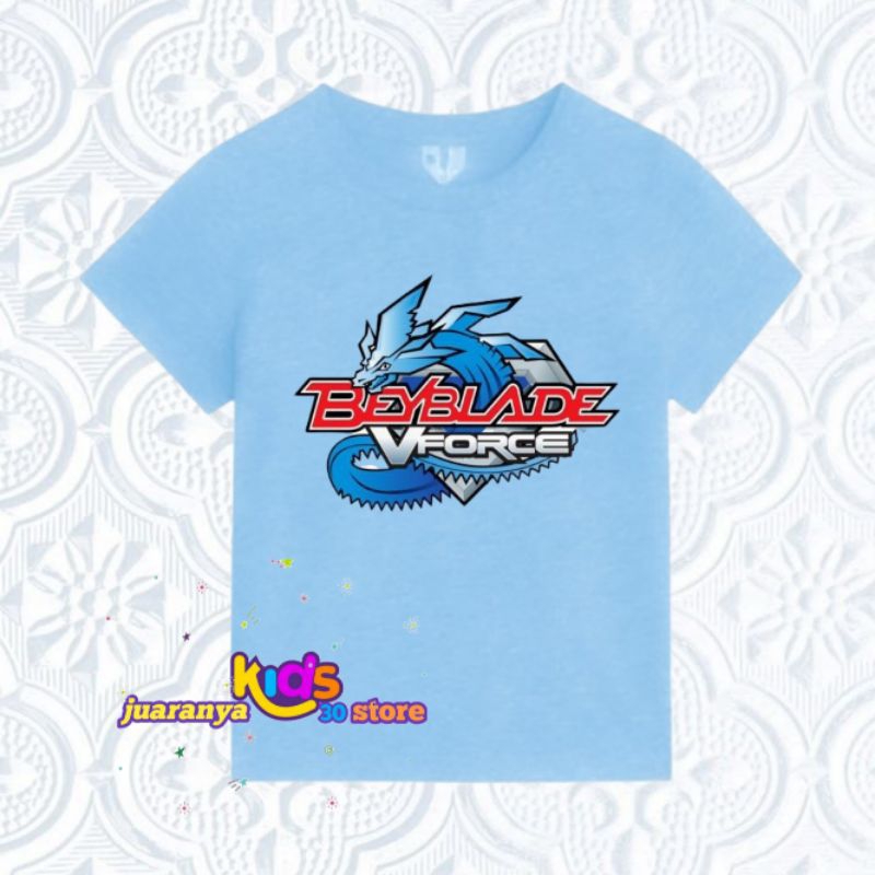 Beyblade Vforce เด็กชายและเด็กหญิงเสื้อยืด Beyblade Vforce เสื้อยืดเด็ก Beyblade Vforce