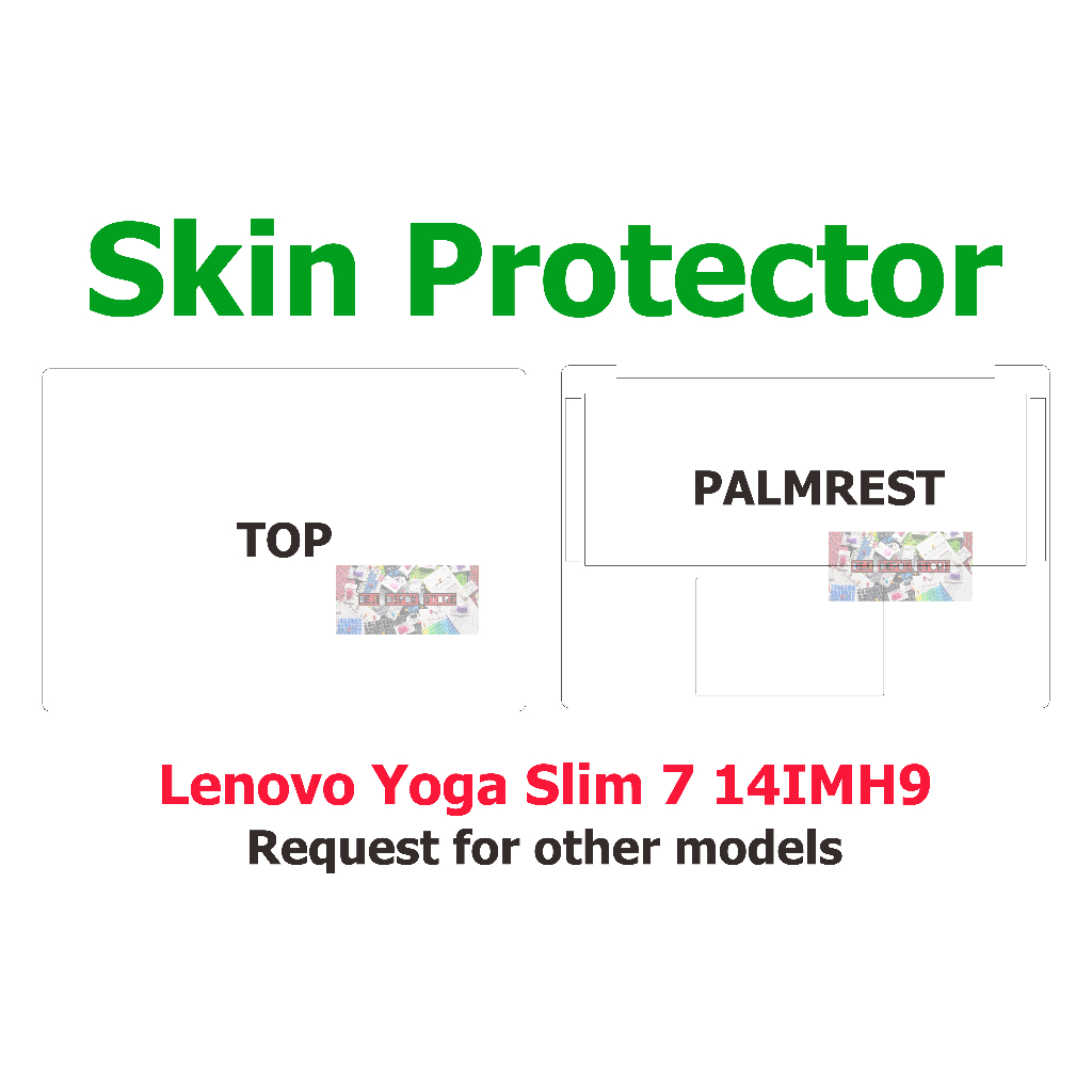 Lenovo Yoga Slim 7 14IMH9 Skin Guard Garskin Protector