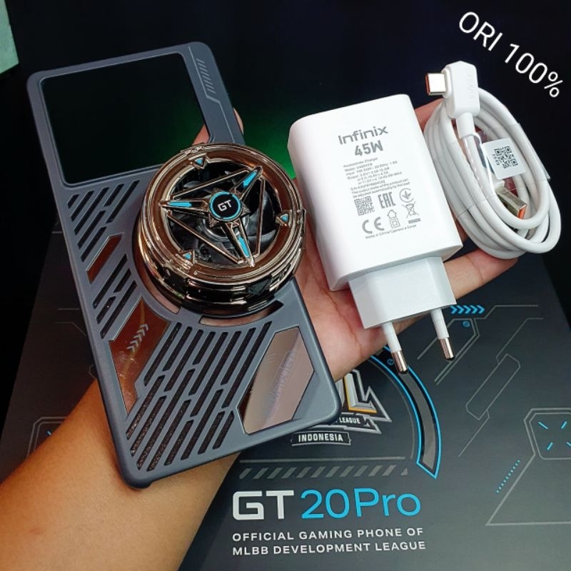 HP Infinix Gt 20pro Softcase || พัดลมระบายความร้อนสําหรับเล่นเกม Infinix Gt 20pro || เครื่องชาร์จ In