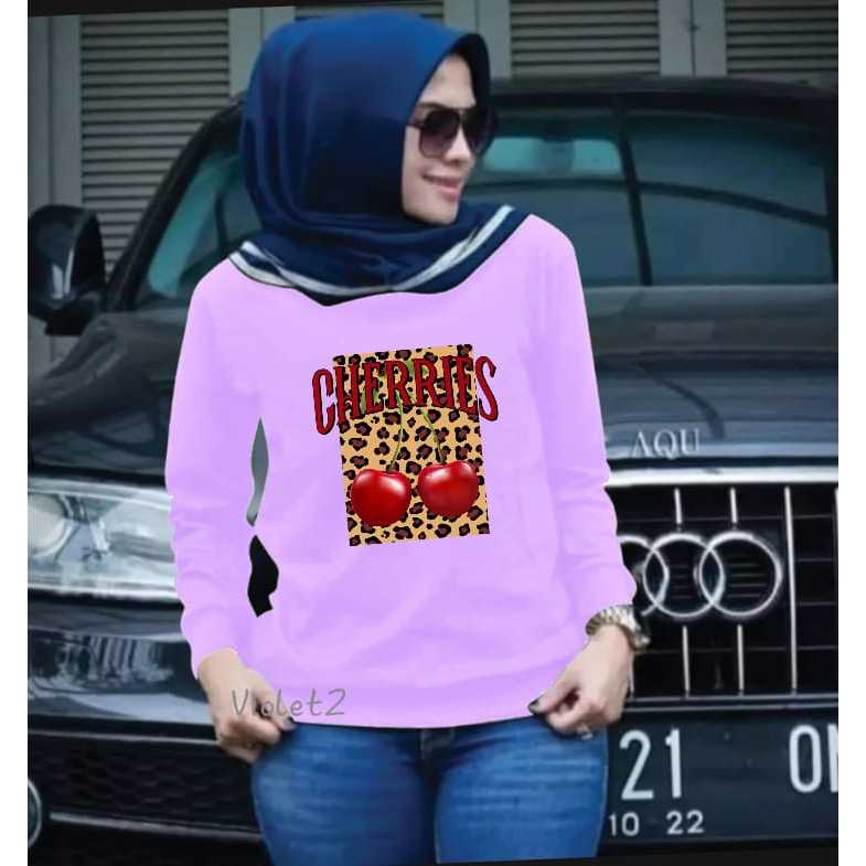 เสื้อยืด TOP LONG-SLEEVED สําหรับผู้หญิงผู้ใหญ่ที่กล้าหาญของผู้หญิง MOTIF, DTF PRINT PICTURE, TRENDY