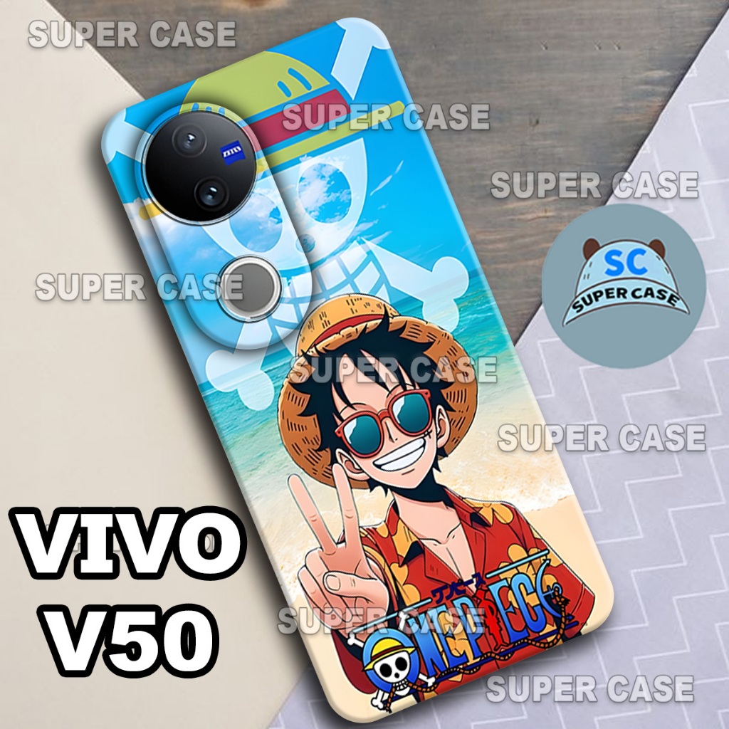 (Q34) Procamera Softcase สําหรับ VIVO V50 HP ใหม่ล่าสุด | อะนิเมะ MOTIF | เคส VIVO V50 | เคส VIVO V5