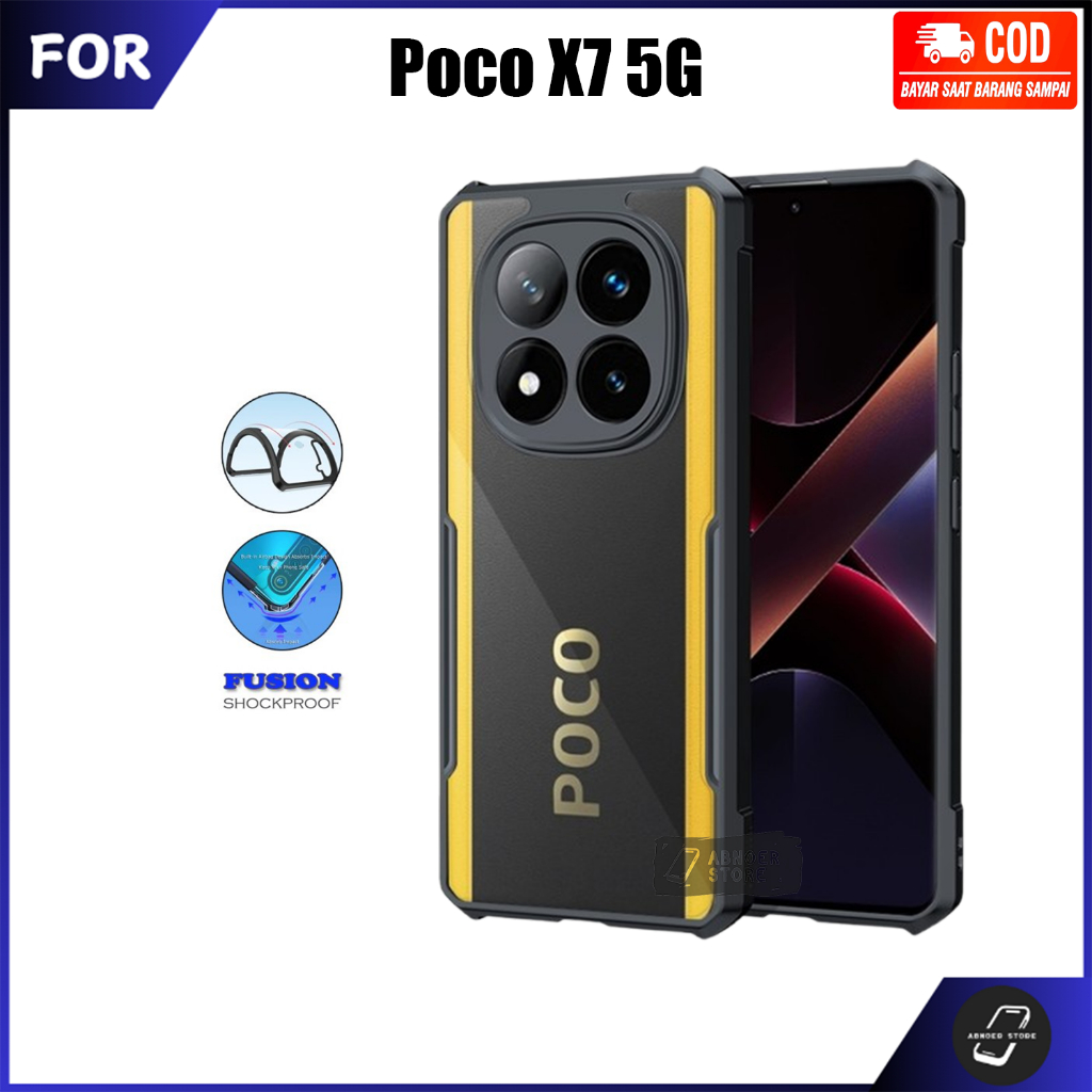 Xiaomi Poco X7 5G X7 Pro 5G Softcase Fusion ปลอกใสกันกระแทก