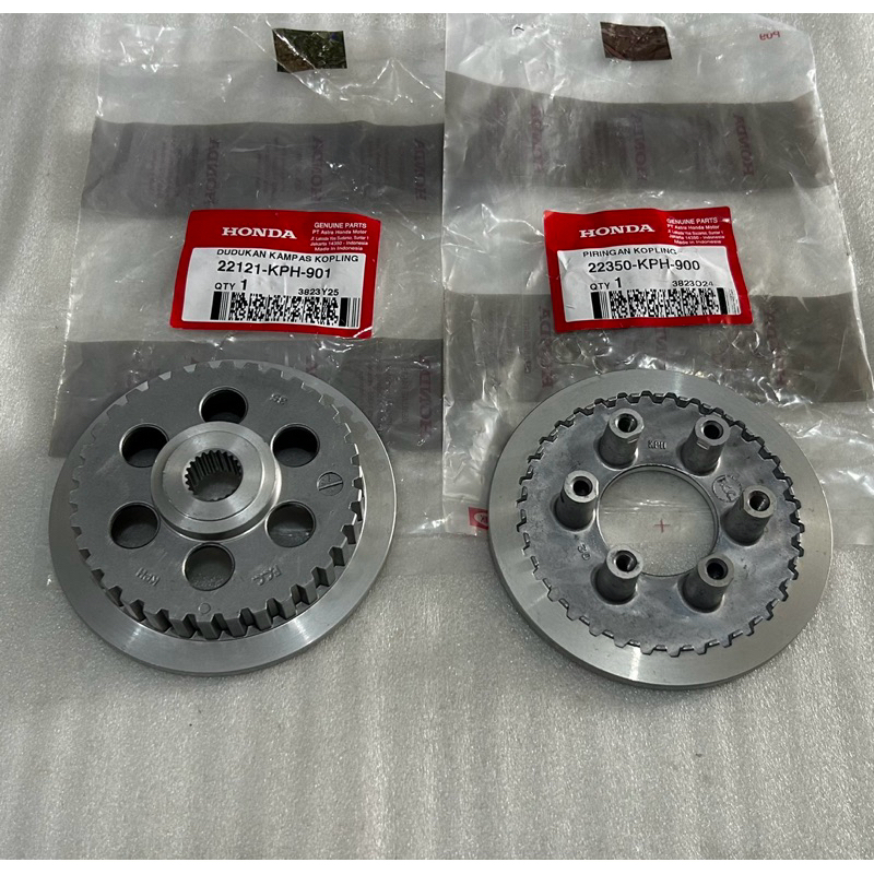 คู่ 6 ขา + Opponent Clutch Lining Mount Karisma Kirana Supra X125 Blade125 Original AHM 22121KPH901 