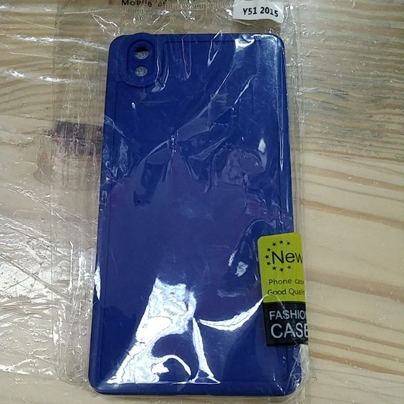 SOFTCASE VIVO Y51 2015 MACAROON OLD TYPE