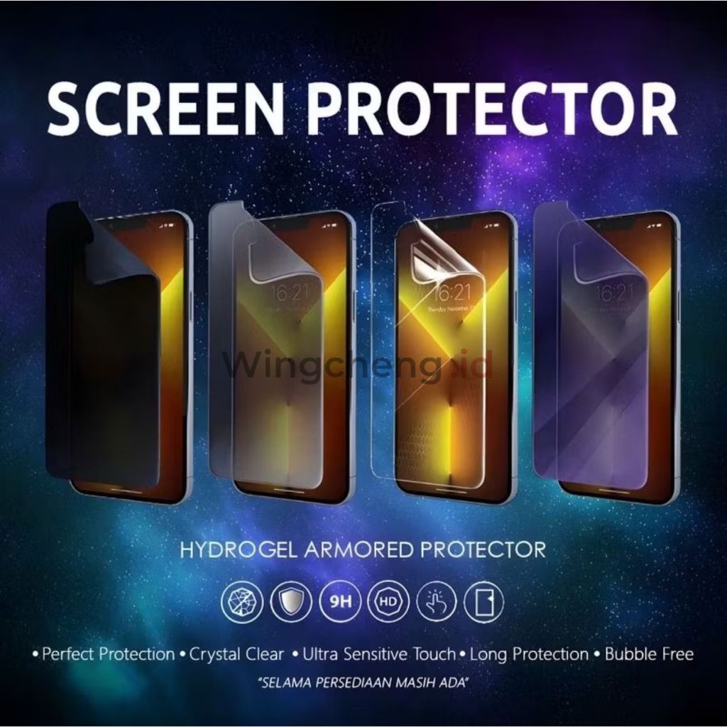 ANTI SCRATCH HYDROGEL VIVO V25 V25E V25 PRO V27 V27E V27 PRO V29 V29E V29 PRO V40 V40 LITE V50 LITE 