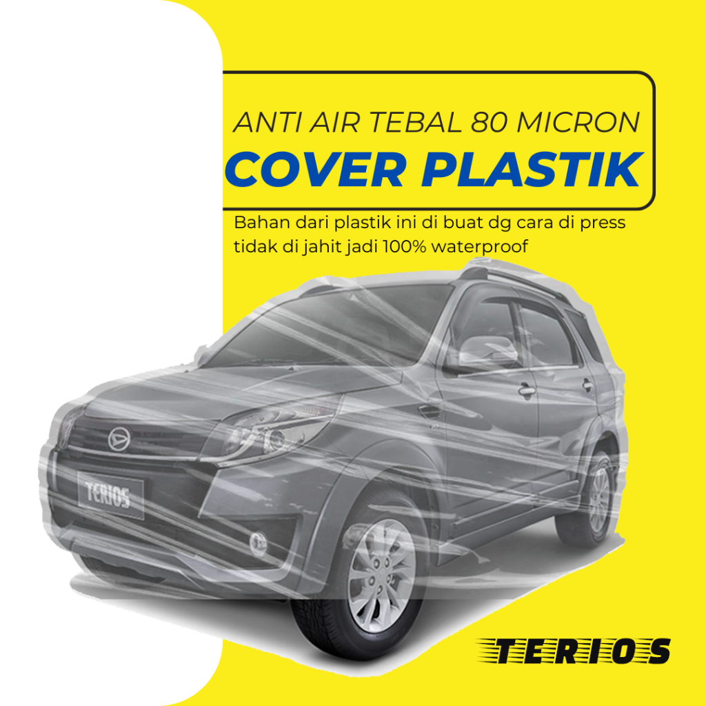 โปร่งใส TERIOS Car Body Cover TERIOS Car Cover กันน้ํา old terios bun/rush/old Rush/brio/brio/brio s
