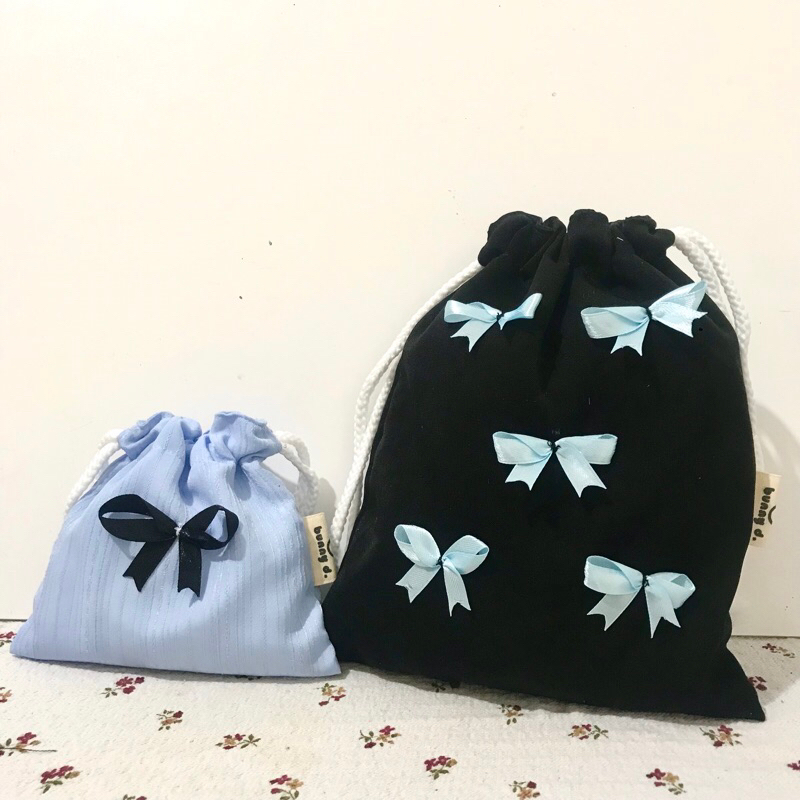 MINI POUCH COQUETTE/MEDIUM POUCH SERTI COQUETTE BLUE/BLUE POUCH COQUETTE