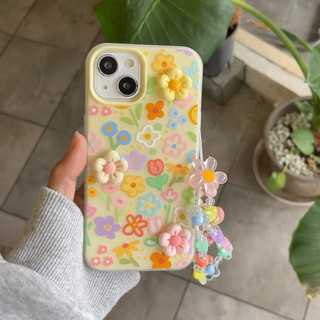 GLEAMSWEAR.ID | YELLOW FLOWERS CASE IPHONE 11 12 13 14 15 16 17 PRO PROMAX