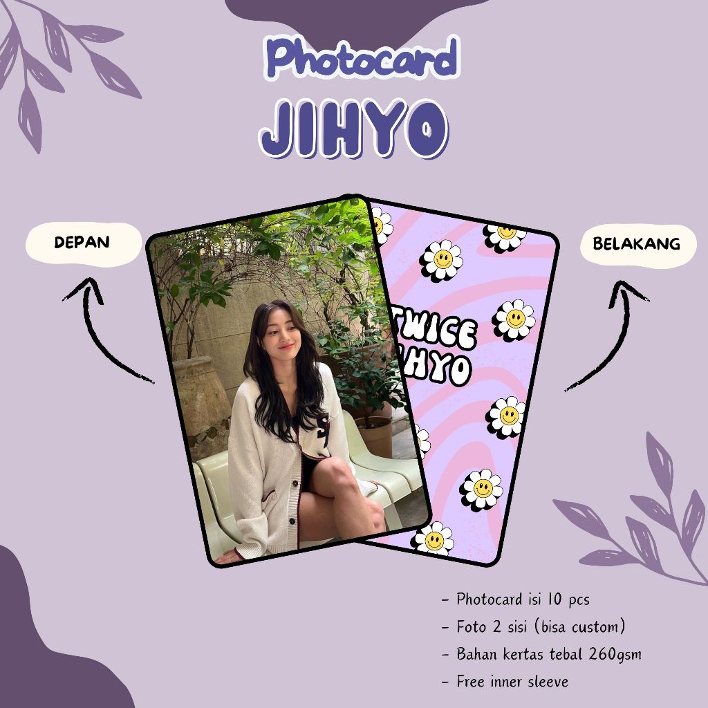 (10 ชิ้น) JIHYO TWICE PHOTOCARD