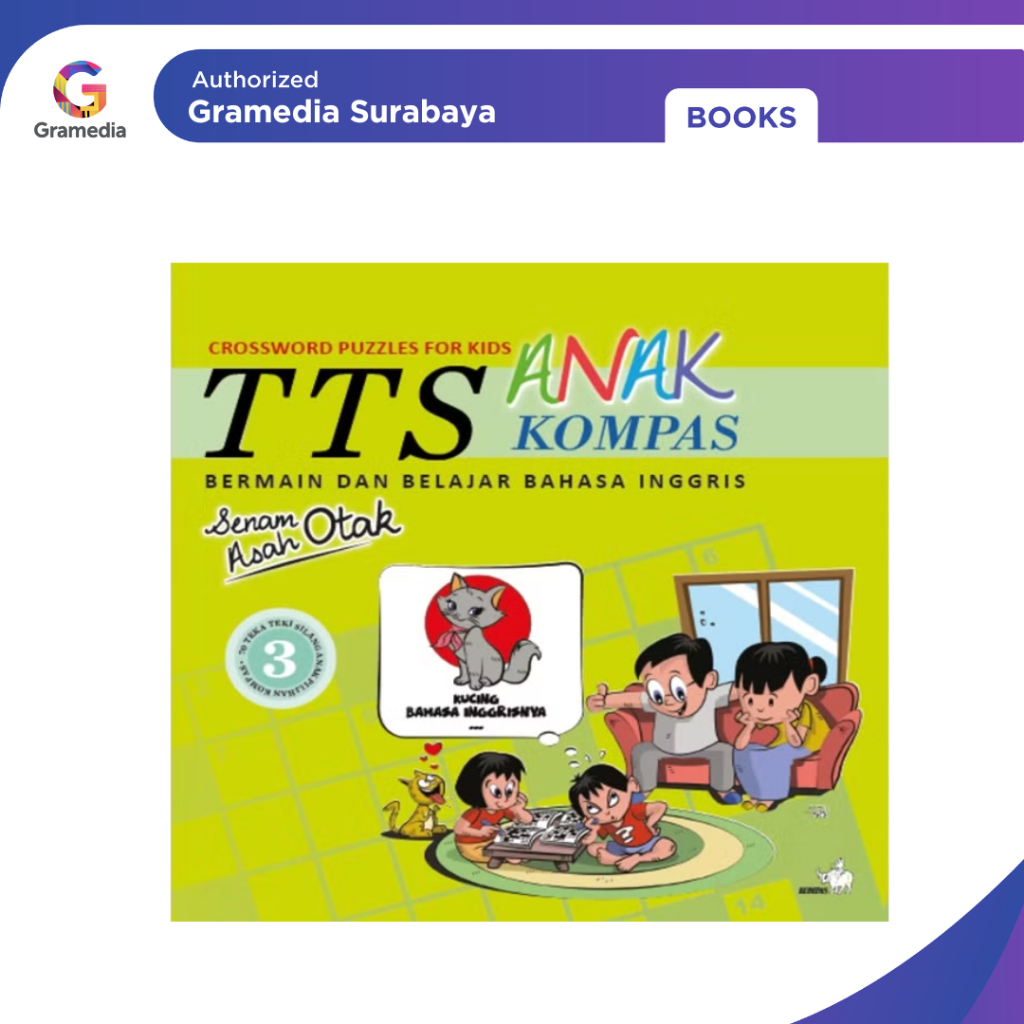 Gramedia Surabaya - TSS เข็มทิศสําหรับเด็กเล่นและการเรียนรู้ภาษาอังกฤษ