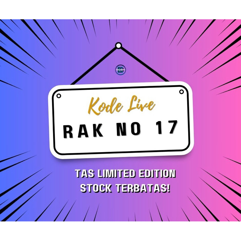 LIVE CODE 17 SHELF BAG [BY SakuNaDELLY]