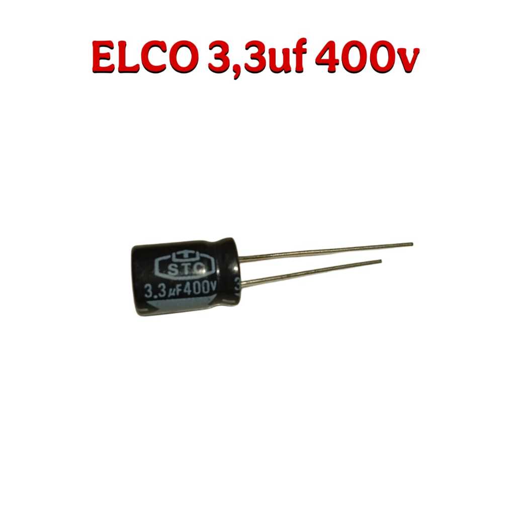 ELCO 3.3UF 400V หรือ ELCO 3.3 MICRO 400V