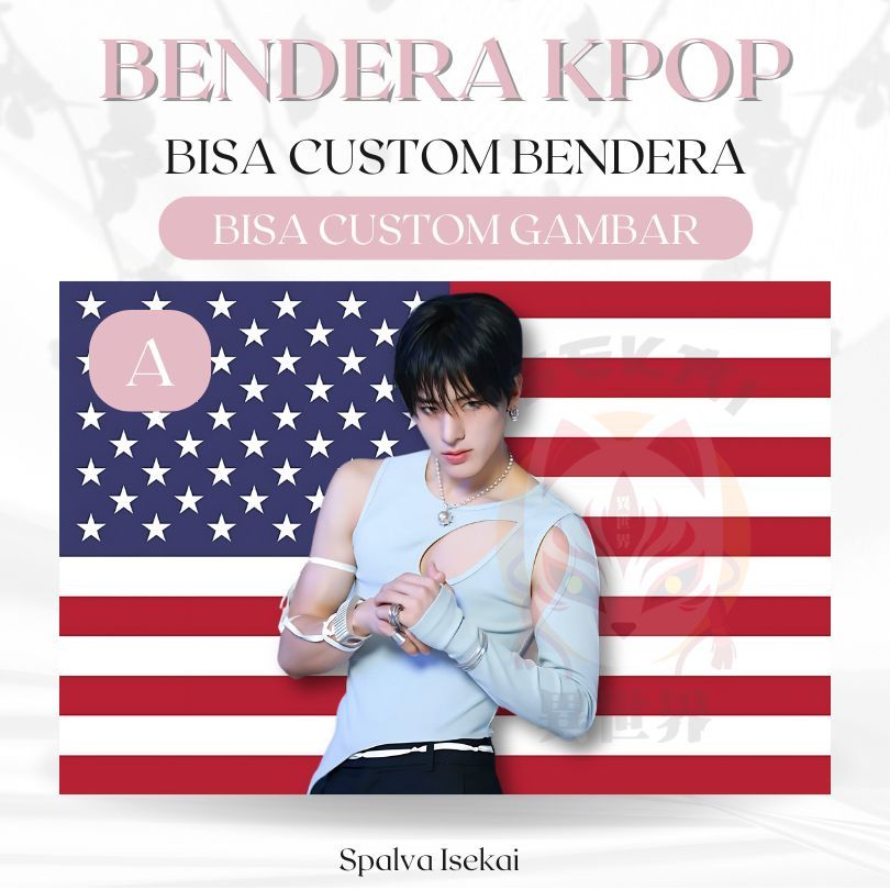 KPOP ERIC THE BOYZ TBZ Flag / ธง KPOP / ธง AMERICA / พรม KPOP / พรมKpop