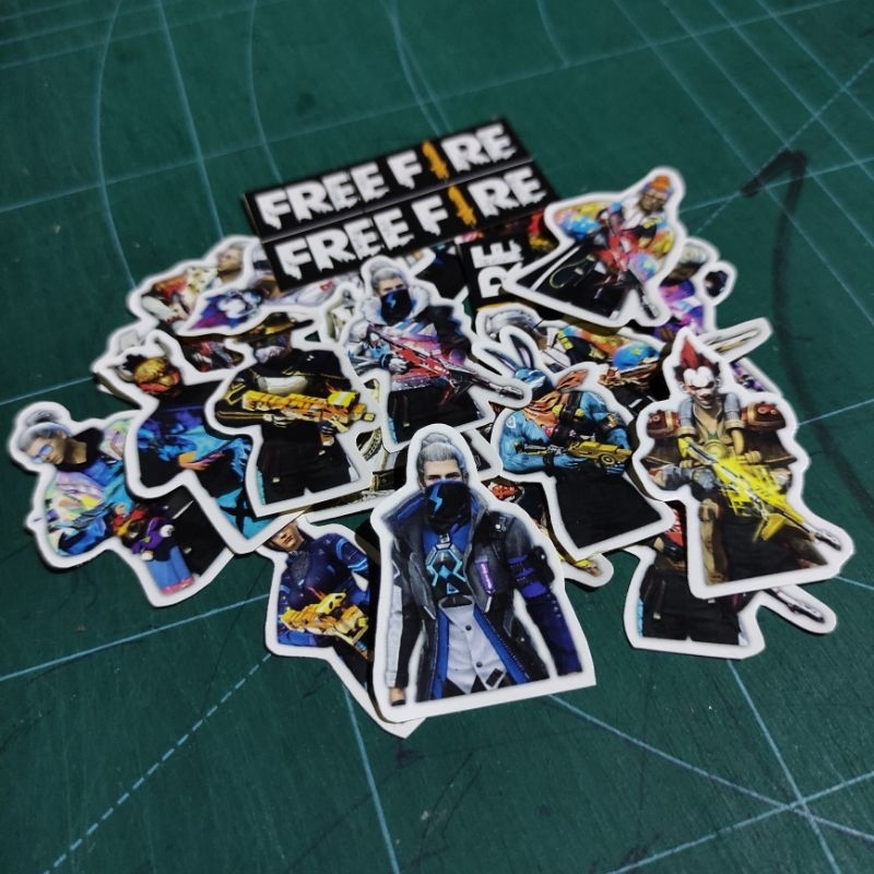 สติ๊กเกอร์ FF 20 ชิ้น