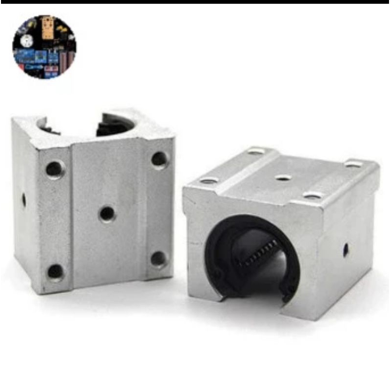 MESIN SBR 12UU SBR12UU 12MM SHAFT LINEAR BALL BEARING REAL CNC ETC MACHINE