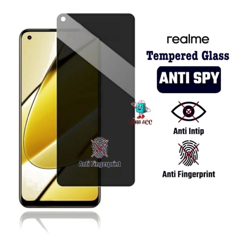 กระจกนิรภัยป้องกันสายลับ realme 2 R 2PRO R 3 R 3i R 3PRO R 5 R 5PRO R 6 R 6i R 6PRO R 6s