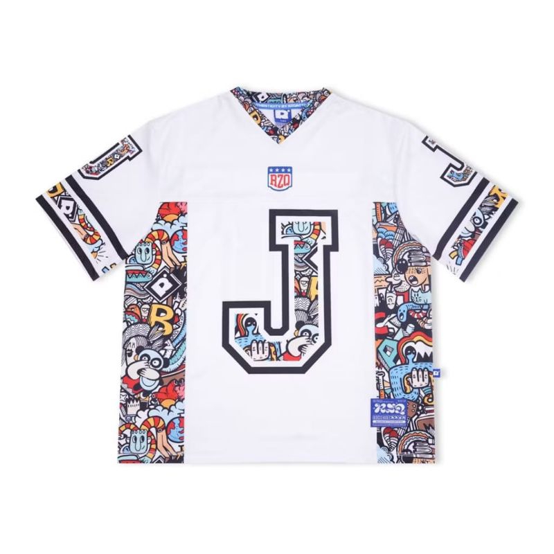 RZQ Jersey Oversize J Alphabet Series
