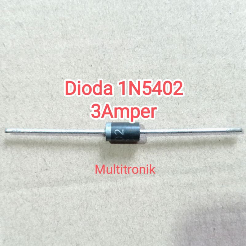 ไดโอด 1N5402 MIC ไดโอด 3 Ampere ไดโอด 1N5402 3A 200V – วงจรเรียงกระแสไดโอด Power 3 Ampere