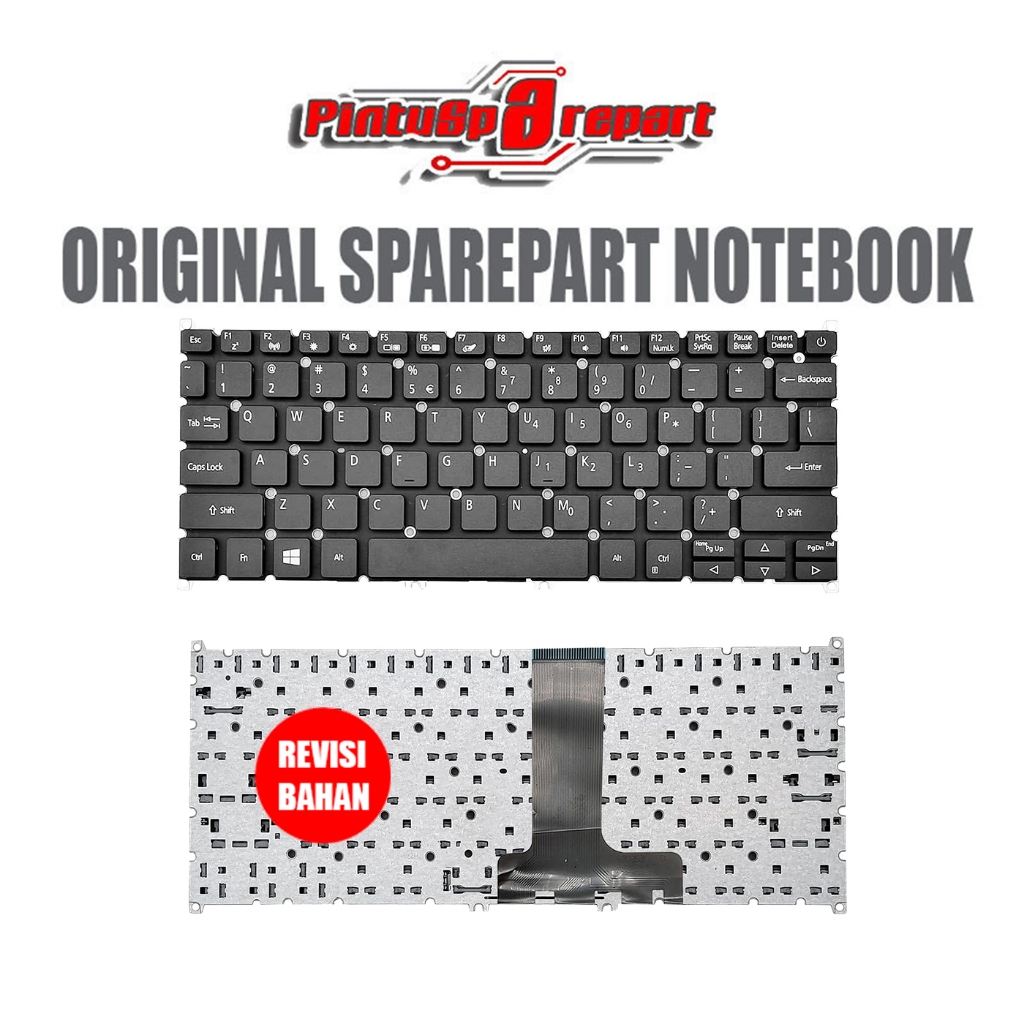TOMBOL (POWER BUTTON POWER) แป้นพิมพ์แล็ปท็อปต้นฉบับ ACER ASPIRE 3 A311-31 A311-31-C64M A311-31-C5Z5
