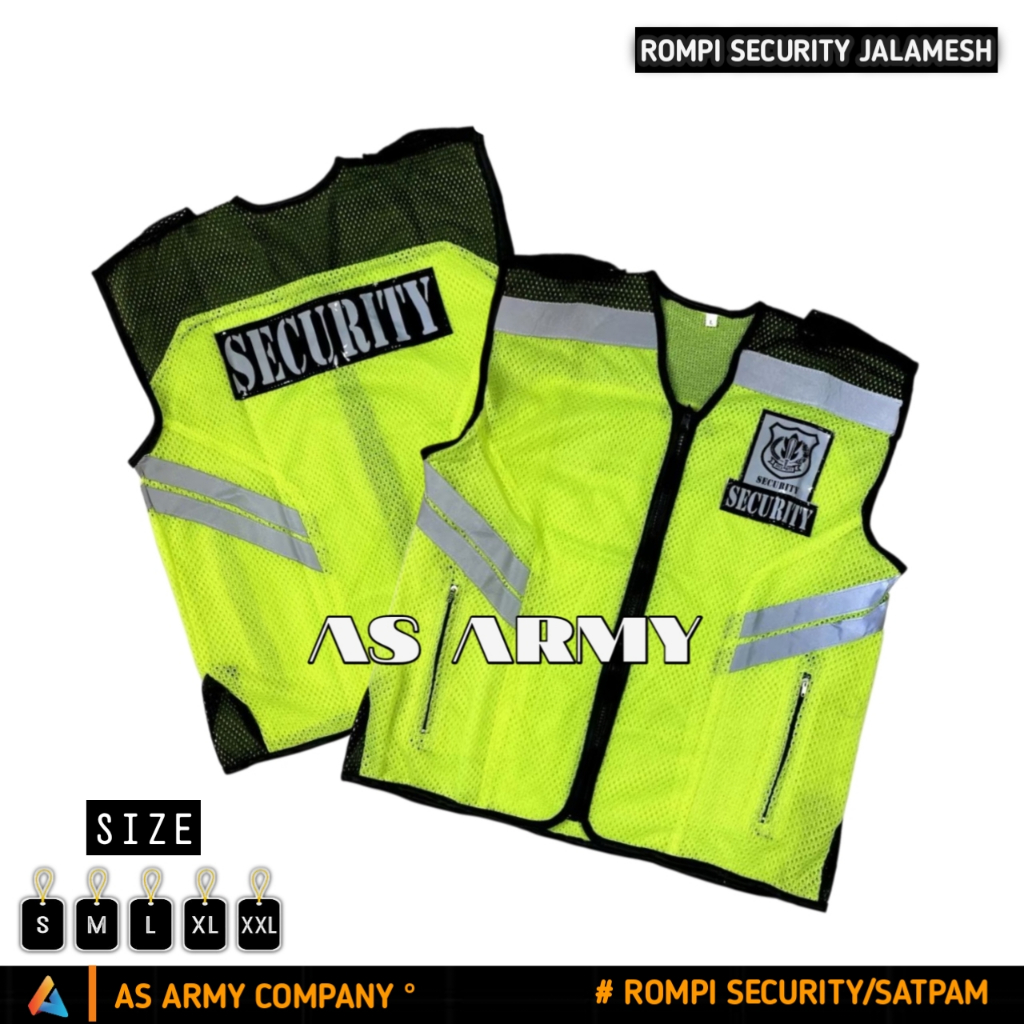 SECURITY VEST SECURITY VEST SECURITY MESH VEST