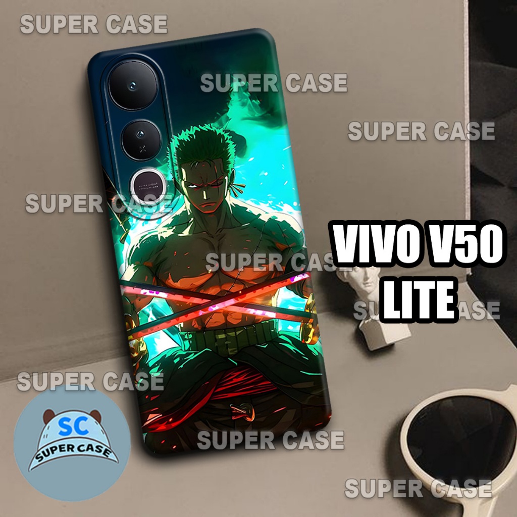 (Q3) Softcase Procamera สําหรับ HP VIVO V50 LITE ล่าสุด | อะนิเมะ MOTIF | เคส VIVO V50 LITE | เคส VI