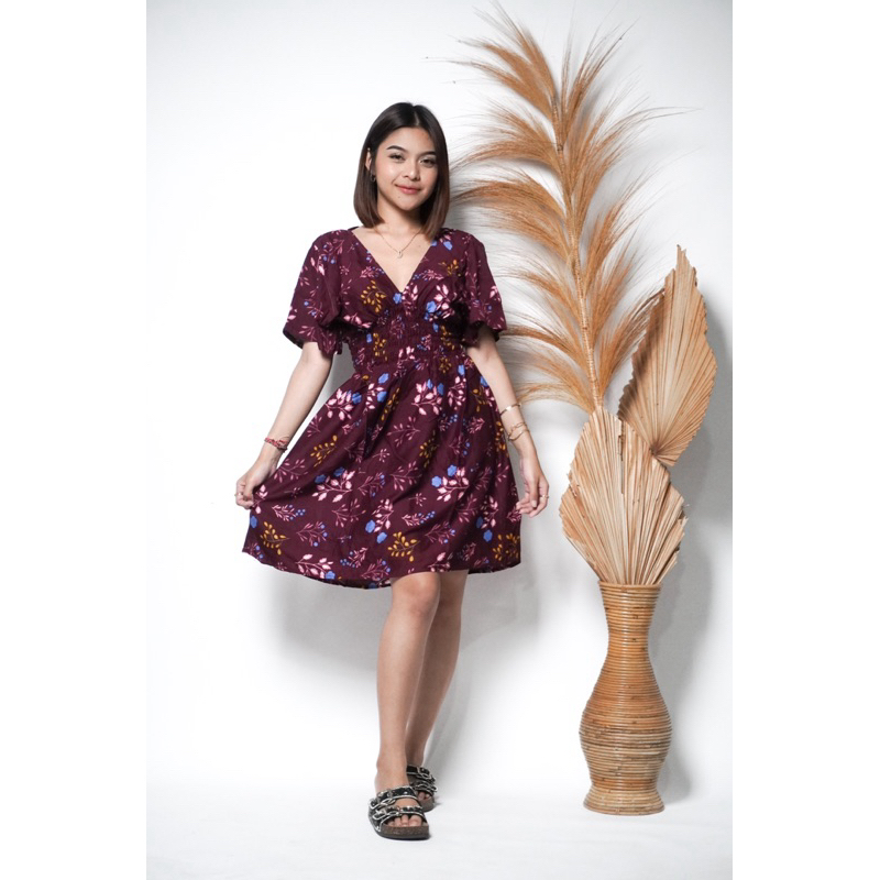 Wika Dress with Garden Flow Balitif 2025