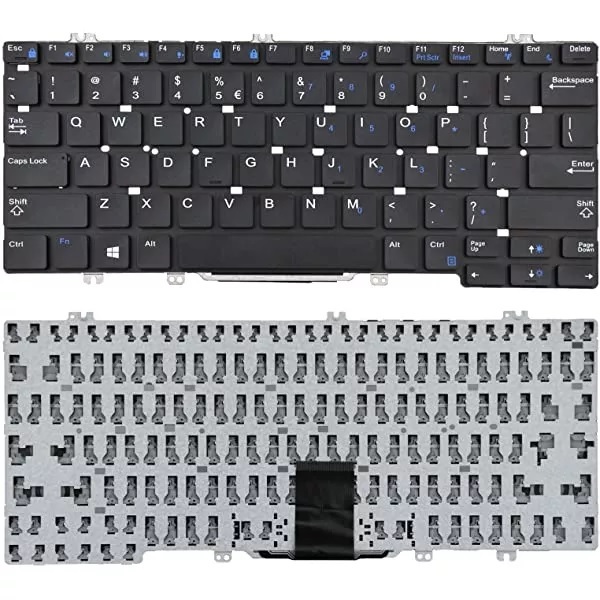 Latitude 5280 5290 E7280 7290 7380 7389 7390 E5280 E5290 Non Backlight คีย์บอร์ด