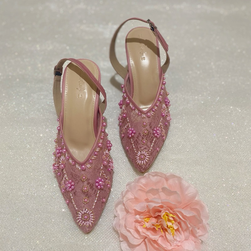 CECIL DUSTY PINK WEDDING SHOES WEDDING SHOES PARTY SHOES
