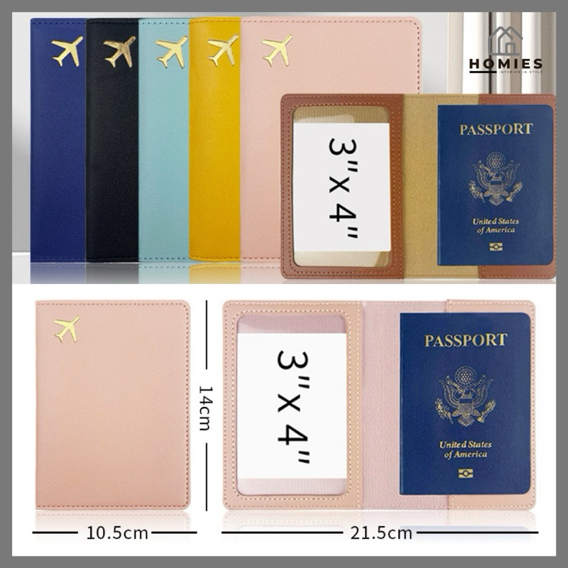 PASSPORT TRAVEL WALLET COVER PASSPORT STORAGE WALLET CARD HOLDER PREMIUM LEATHER MATERIAL