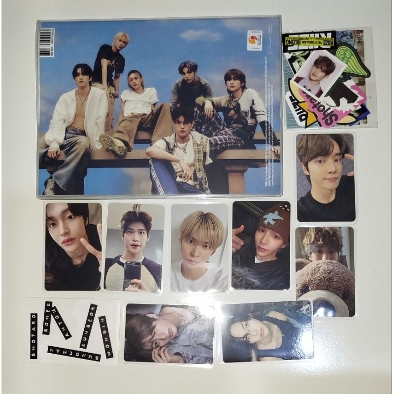 ALBUM RIZE BOOM BASS COLLECT หนังสือ VER UNSELED ANTON WONBIN SOHEE EUNSOEK SHOTARO SEUNGHAN โฟโต้กา