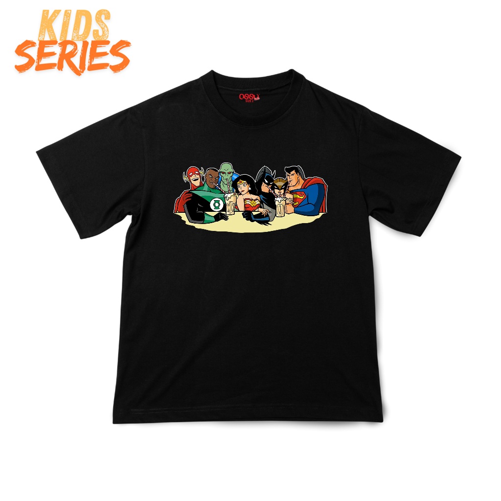 OSSU KIDS TSHIRT DC Comic All Hero 1 - 8 YO | เสื้อยืด CHILDRENS 1-8 ปี