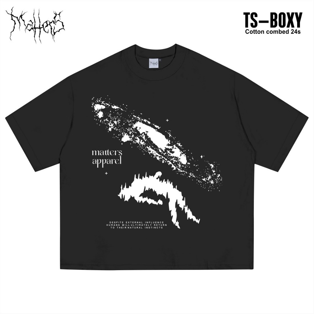 MATTERS Boxy T Shirt Human AbuTua I Boxy Skena Shirt
