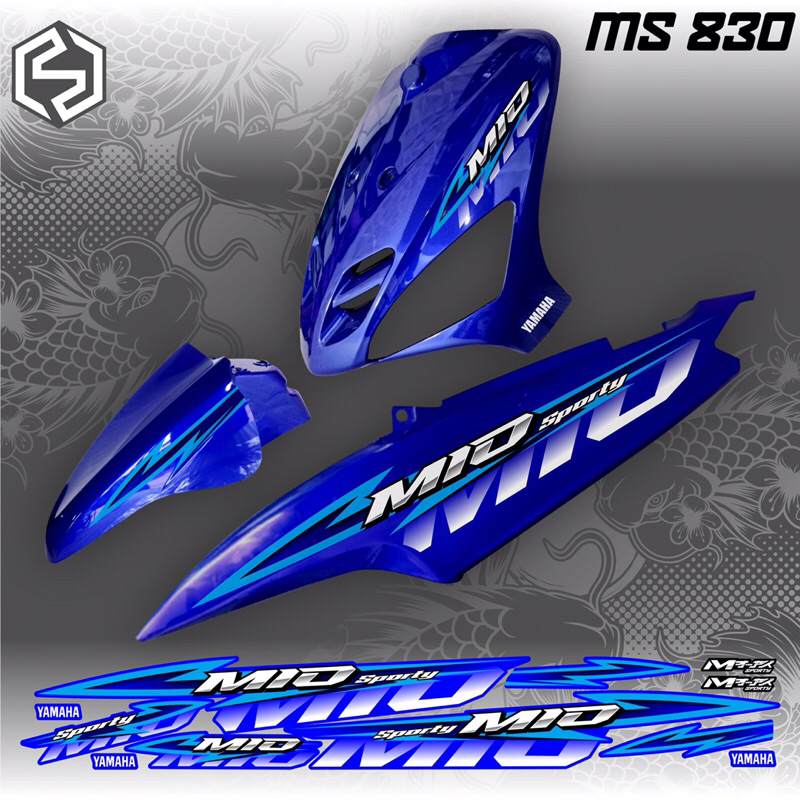 THAILAND VARIATION STRIPING MIO SPORTY / mio smile ms 830 / ms 838