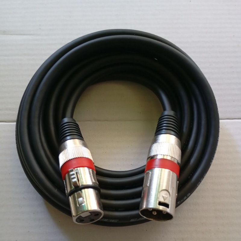 สายไมค์ 3pin to XLR ตัวเมีย 3pin 50 CM