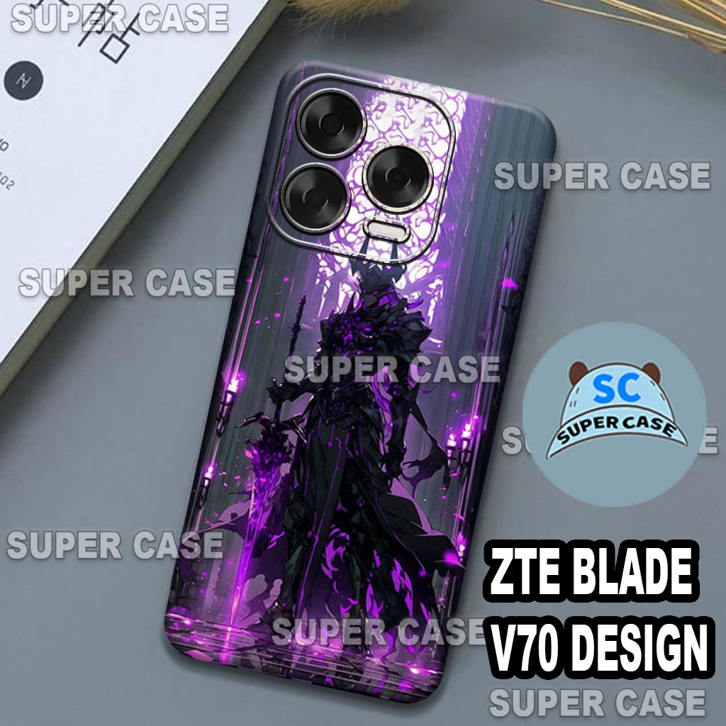 (Q22) Softcase Procamera สําหรับ HP ZTE BLADE V70 การออกแบบล่าสุด | อัศวินมัสติฟ | เคส ZTE BLADE V70