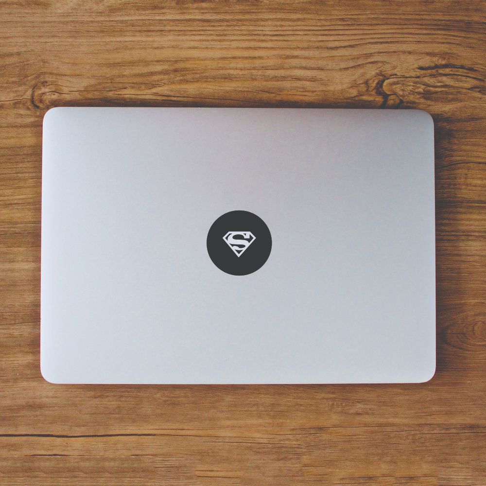 Superman Sticker - Hope Circle Logo - สติ๊กเกอร์ Macbook แล็ปท็อป
