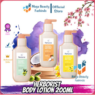Herborist Body Lotion 200ml | Olive | Coconut | Frangipani | Zaitun | Whitening UV Filter