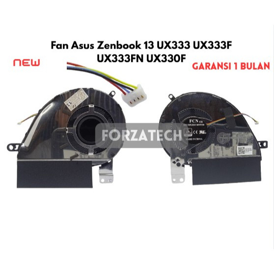 พัดลม Asus Zenbook 13 UX333 UX333F UX333FN UX330F / Zenbook 13 UX333 UX333F UX333FA UX333FA-AB77 UX3