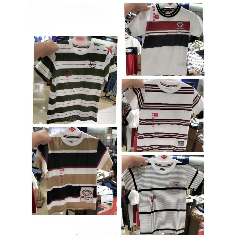 // LEE COOPER KIDS เสื้อยืดลายสําหรับเด็กผู้ชาย