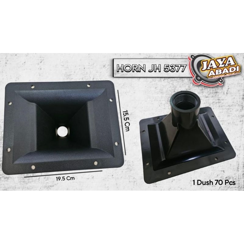 HORN TWEETER DRIVER JH5377 FUNNEL TWEETER 19.5 X 15.5