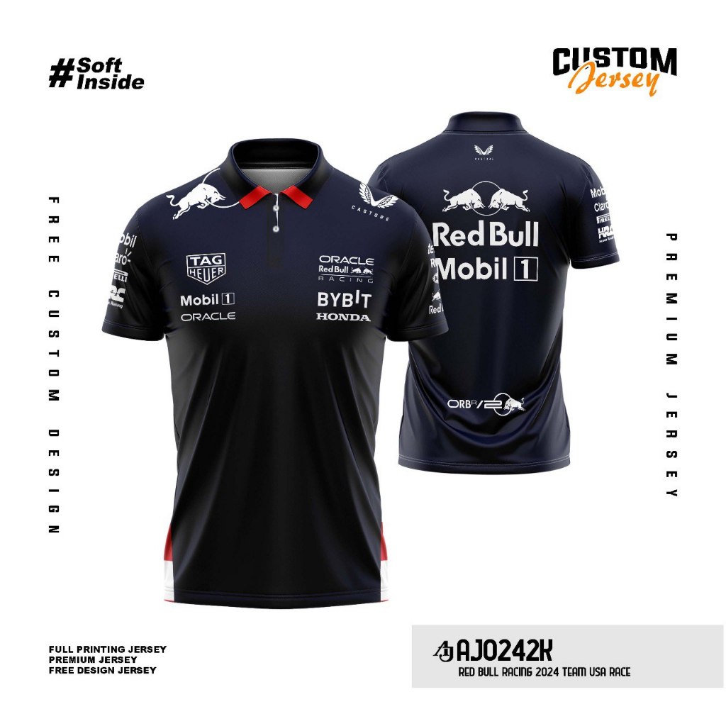 F1 เสื้อ Red Bull - AJ0242K