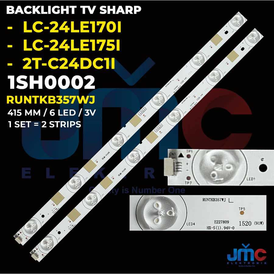 SHARP 24 นิ้ว LED TV BACKLIGHT LC-24LE170I LC-24LE175I 2T-C24DC1I 24LE170I 24LE175I 24LE170 24LE175